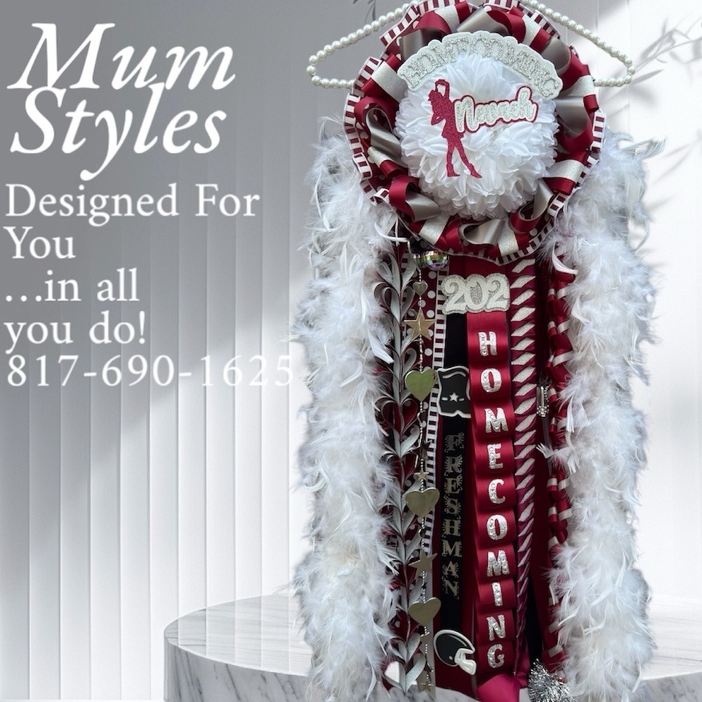 Cheer Homecoming Mum Pin or Neck Corsage Barbie Pink Bear &  Graduation Leis - Picture 14 of 17